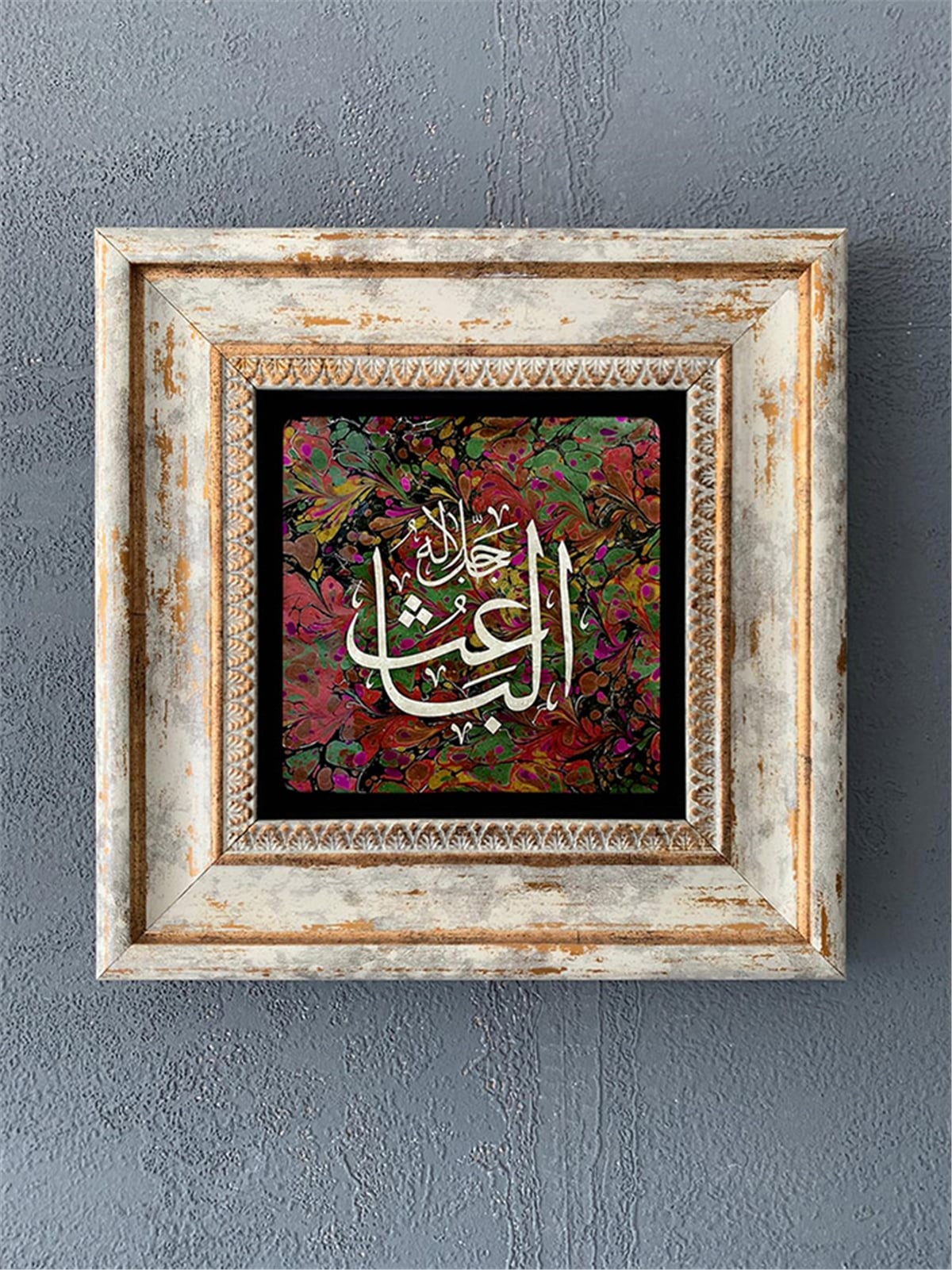 OSCAR STONE DECOR TEKLİ ÇERÇEVELİ DOĞALTAŞ DUVAR DEKORU / CDD1-40-487 (WALL DECOR)