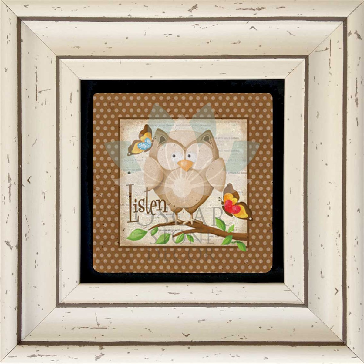 OSCAR STONE DECOR TEKLİ ÇERÇEVELİ DOĞALTAŞ DUVAR DEKORU / CDD-30-081 (WALL DECOR)