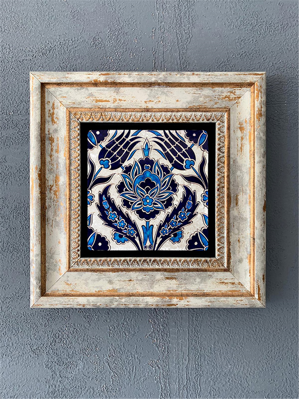 OSCAR STONE DECOR TEKLİ ÇERÇEVELİ DOĞALTAŞ DUVAR DEKORU / CDD1-40-278 (WALL DECOR)