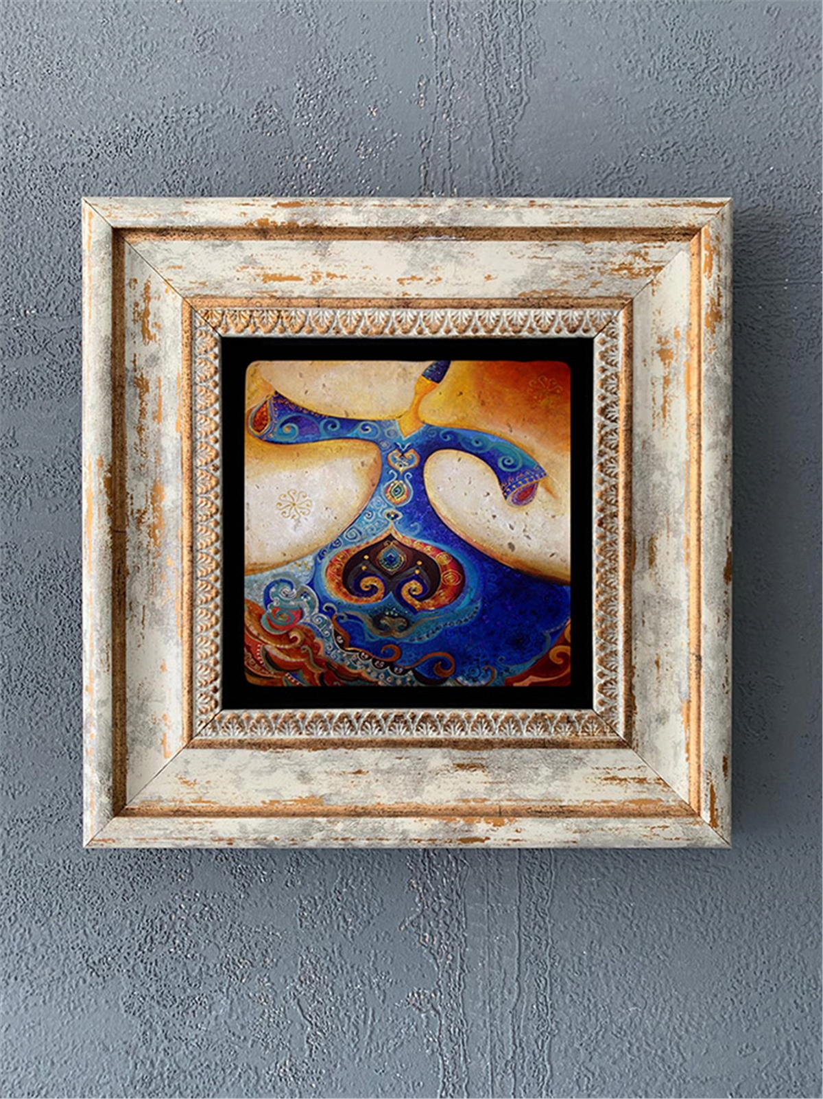 OSCAR STONE DECOR TEKLİ ÇERÇEVELİ DOĞALTAŞ DUVAR DEKORU / CDD1-40-055 (WALL DECOR)