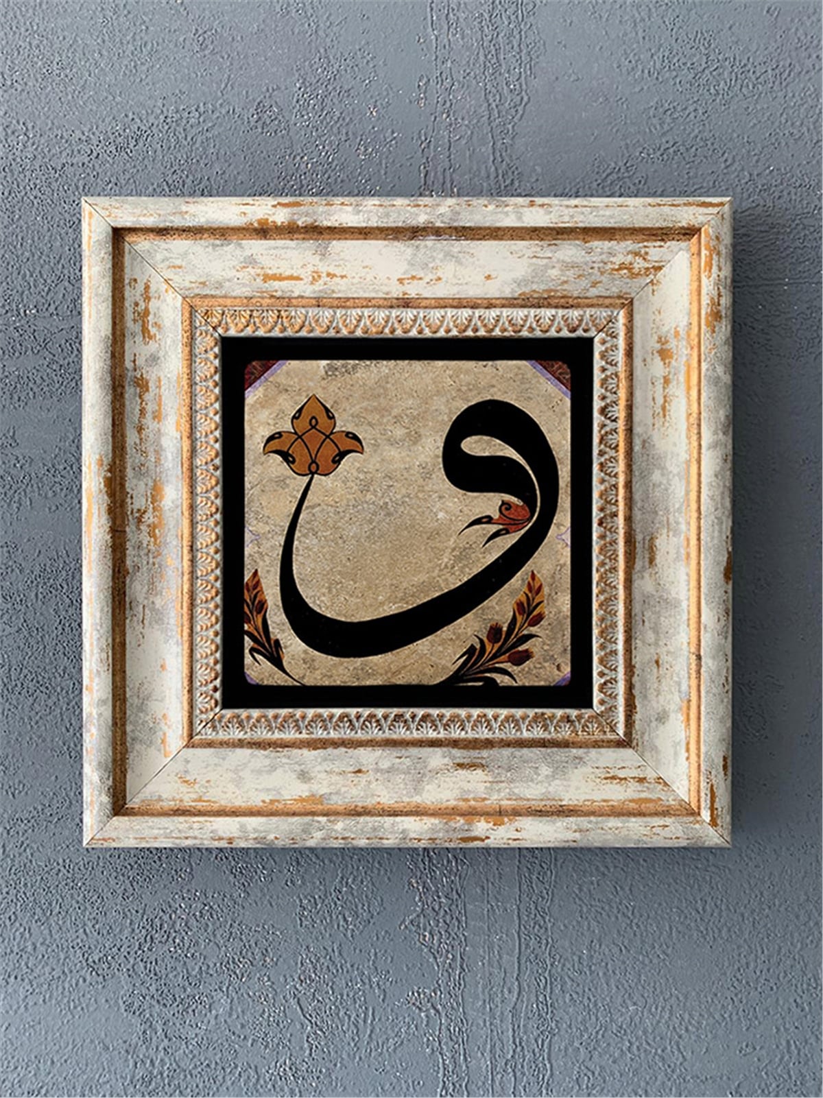 OSCAR STONE DECOR TEKLİ ÇERÇEVELİ DOĞALTAŞ DUVAR DEKORU / CDD1-40-393 (WALL DECOR)