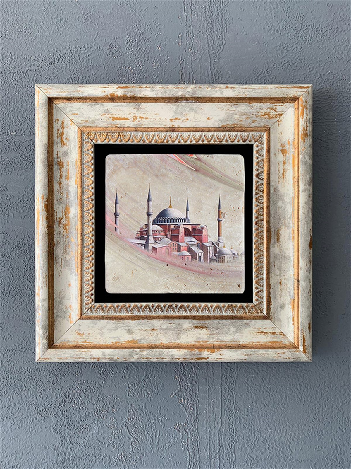 OSCAR STONE DECOR TEKLİ ÇERÇEVELİ DOĞALTAŞ DUVAR DEKORU / CDD1-40-049 (WALL DECOR)