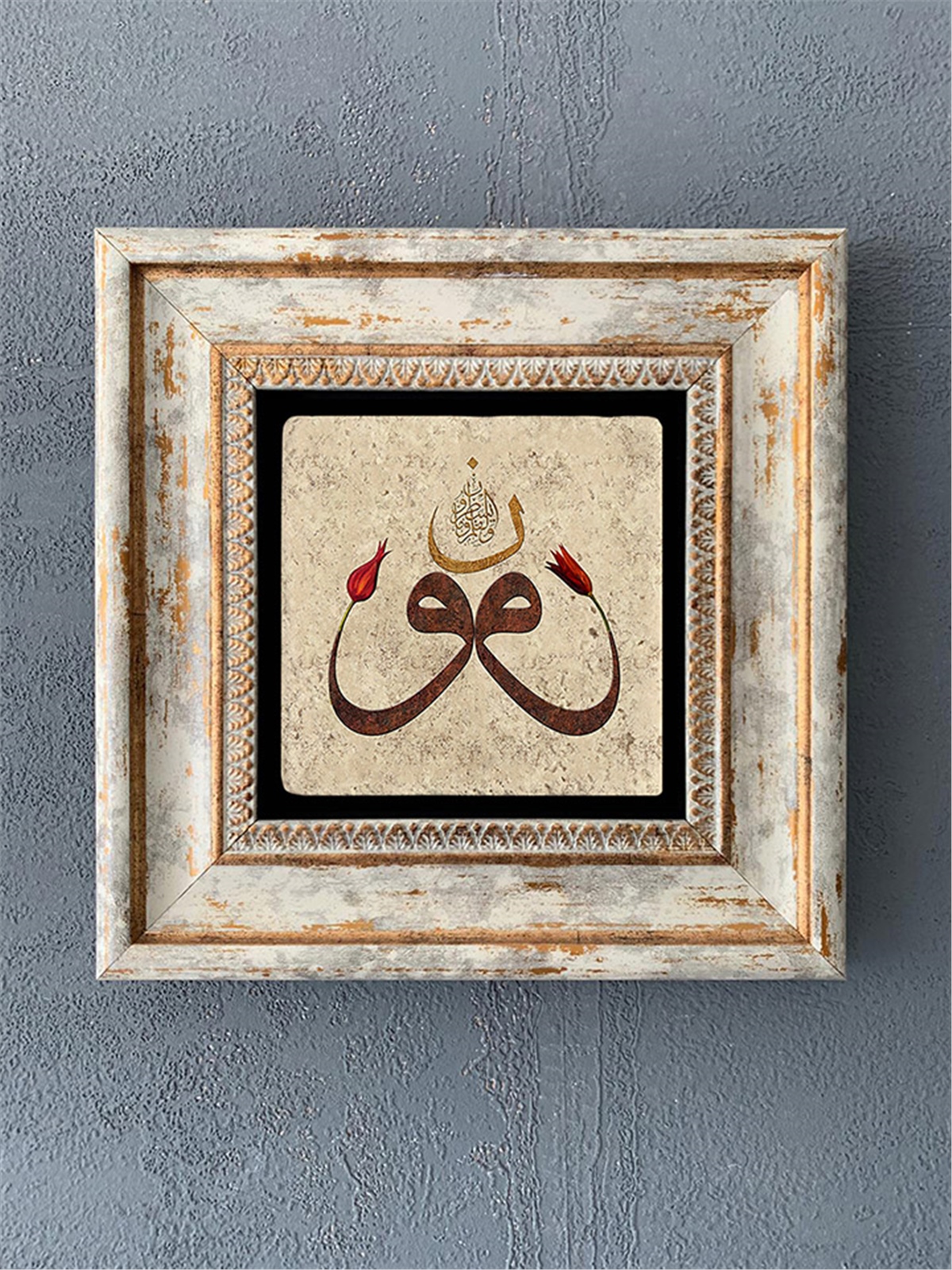 OSCAR STONE DECOR TEKLİ ÇERÇEVELİ DOĞALTAŞ DUVAR DEKORU / CDD1-40-319 (WALL DECOR)
