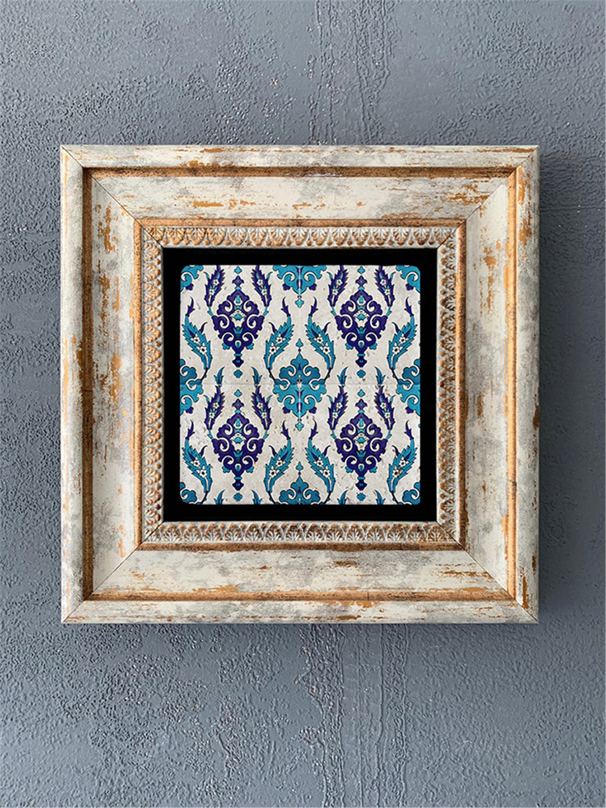 OSCAR STONE DECOR TEKLİ ÇERÇEVELİ DOĞALTAŞ DUVAR DEKORU / CDD1-40-197 (WALL DECOR)