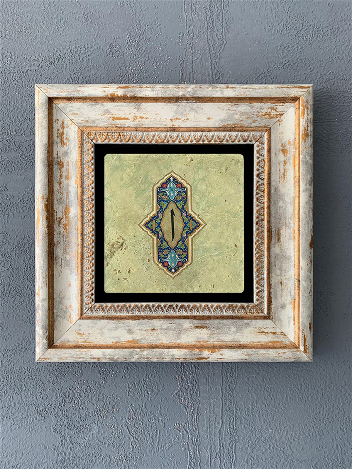 OSCAR STONE DECOR TEKLİ ÇERÇEVELİ DOĞALTAŞ DUVAR DEKORU / CDD1-40-350 (WALL DECOR)