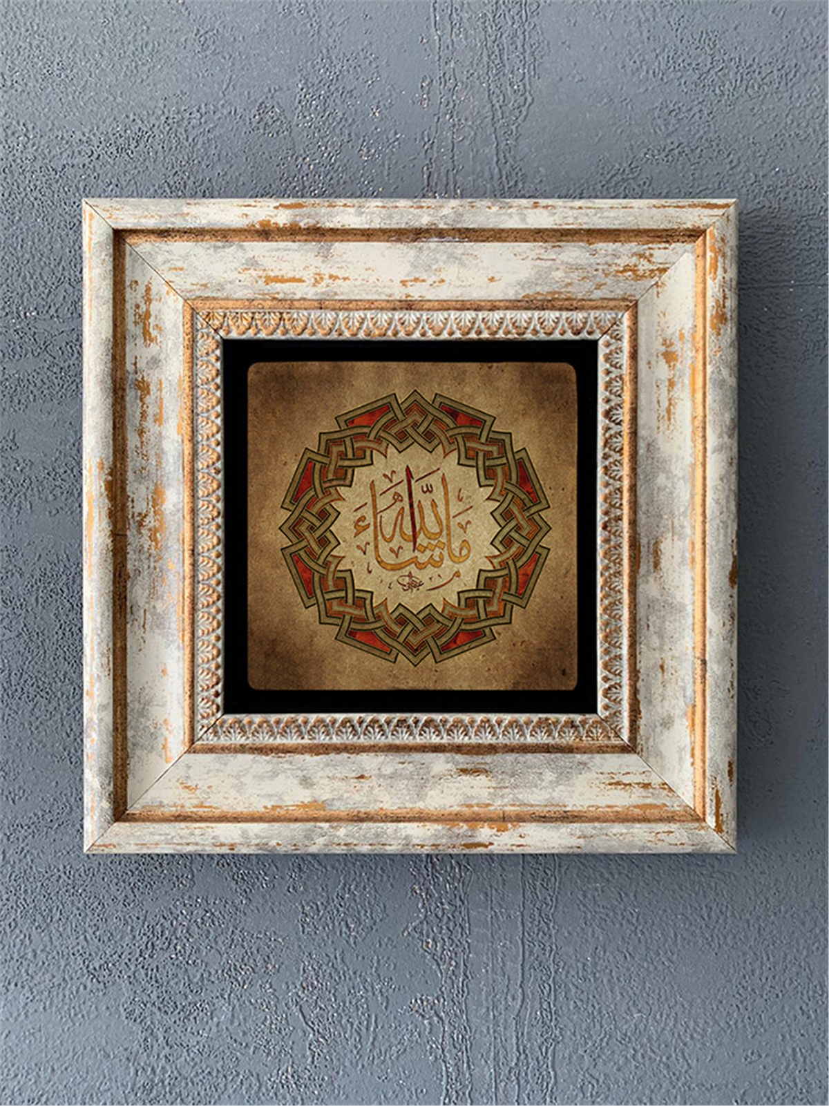 OSCAR STONE DECOR TEKLİ ÇERÇEVELİ DOĞALTAŞ DUVAR DEKORU / CDD1-40-344 (WALL DECOR)