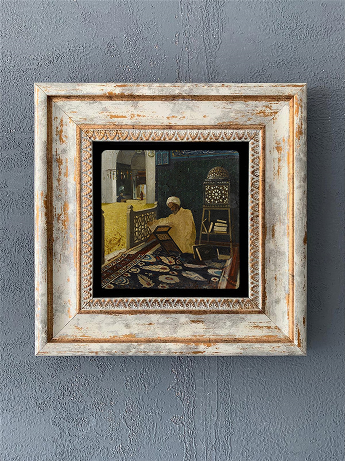 OSCAR STONE DECOR TEKLİ ÇERÇEVELİ DOĞALTAŞ DUVAR DEKORU / CDD1-40-180 (WALL DECOR)