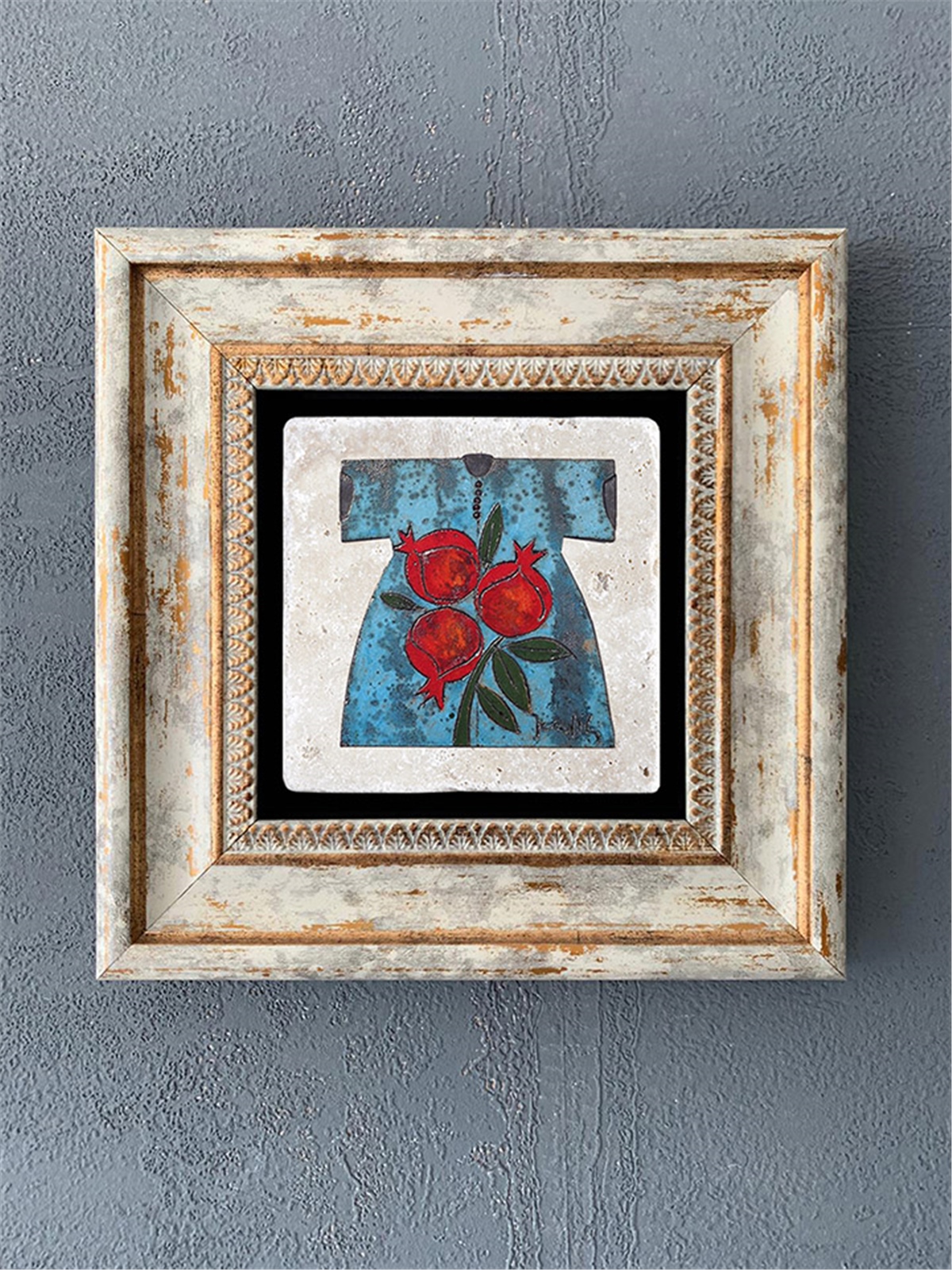 OSCAR STONE DECOR TEKLİ ÇERÇEVELİ DOĞALTAŞ DUVAR DEKORU / CDD1-40-133 (WALL DECOR)