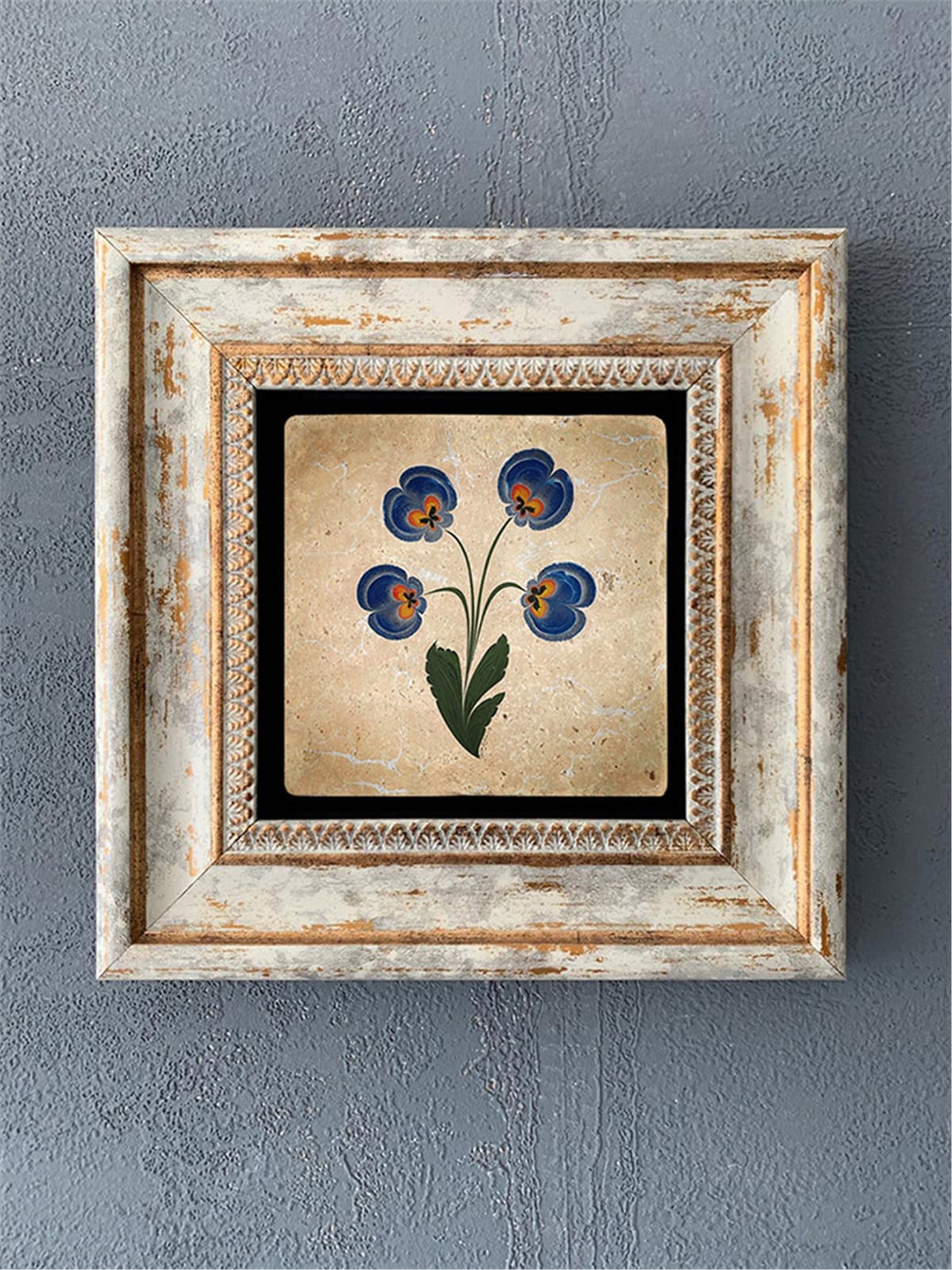 OSCAR STONE DECOR TEKLİ ÇERÇEVELİ DOĞALTAŞ DUVAR DEKORU / CDD1-40-490 (WALL DECOR)