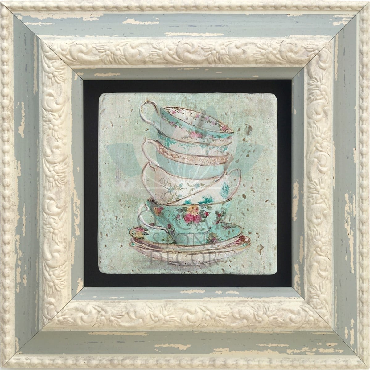 OSCAR STONE DECOR TEKLİ ÇERÇEVELİ DOĞALTAŞ DUVAR DEKORU / CDD-10-055 (WALL DECOR)