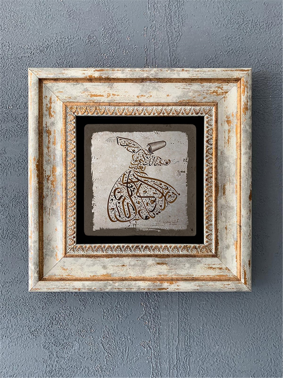 OSCAR STONE DECOR TEKLİ ÇERÇEVELİ DOĞALTAŞ DUVAR DEKORU / CDD1-40-061 (WALL DECOR)