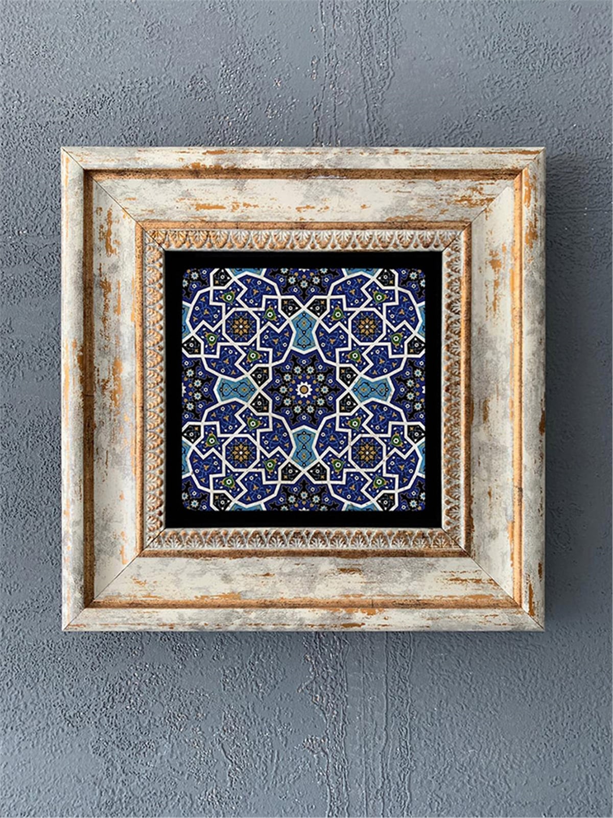 OSCAR STONE DECOR TEKLİ ÇERÇEVELİ DOĞALTAŞ DUVAR DEKORU / CDD1-40-281 (WALL DECOR)