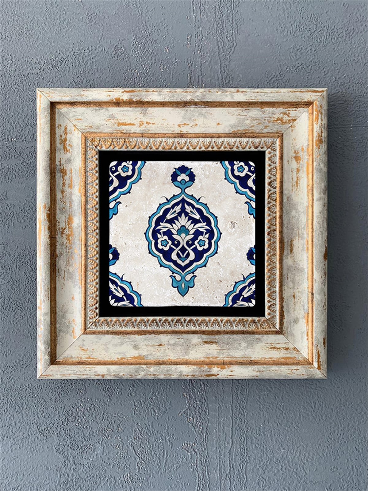 OSCAR STONE DECOR TEKLİ ÇERÇEVELİ DOĞALTAŞ DUVAR DEKORU / CDD1-40-279 (WALL DECOR)