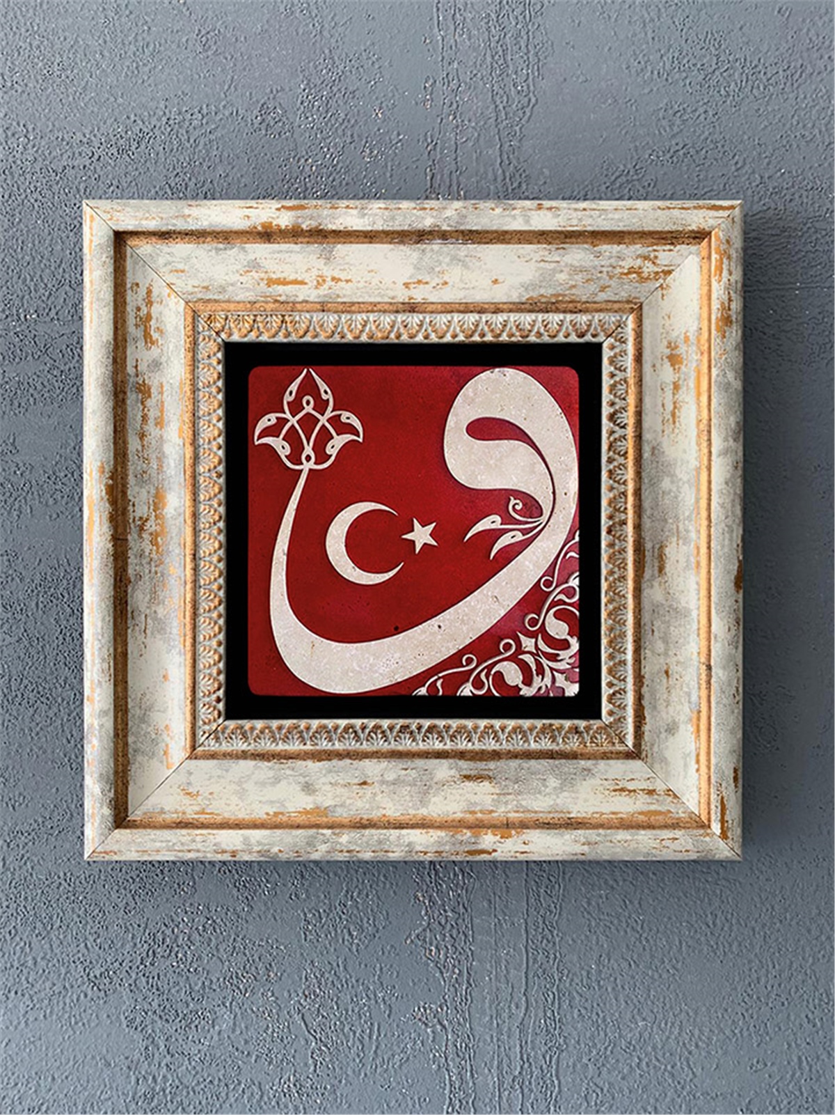 OSCAR STONE DECOR TEKLİ ÇERÇEVELİ DOĞALTAŞ DUVAR DEKORU / CDD1-40-401 (WALL DECOR)