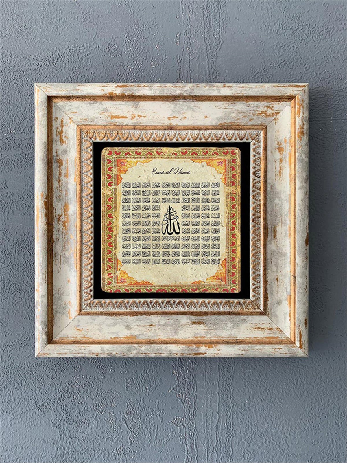 OSCAR STONE DECOR TEKLİ ÇERÇEVELİ DOĞALTAŞ DUVAR DEKORU / CDD1-40-539 (WALL DECOR)