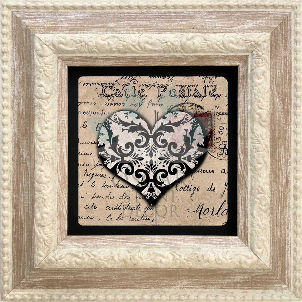 OSCAR STONE DECOR TEKLİ ÇERÇEVELİ DOĞALTAŞ DUVAR DEKORU / CDD-20-009 (WALL DECOR)