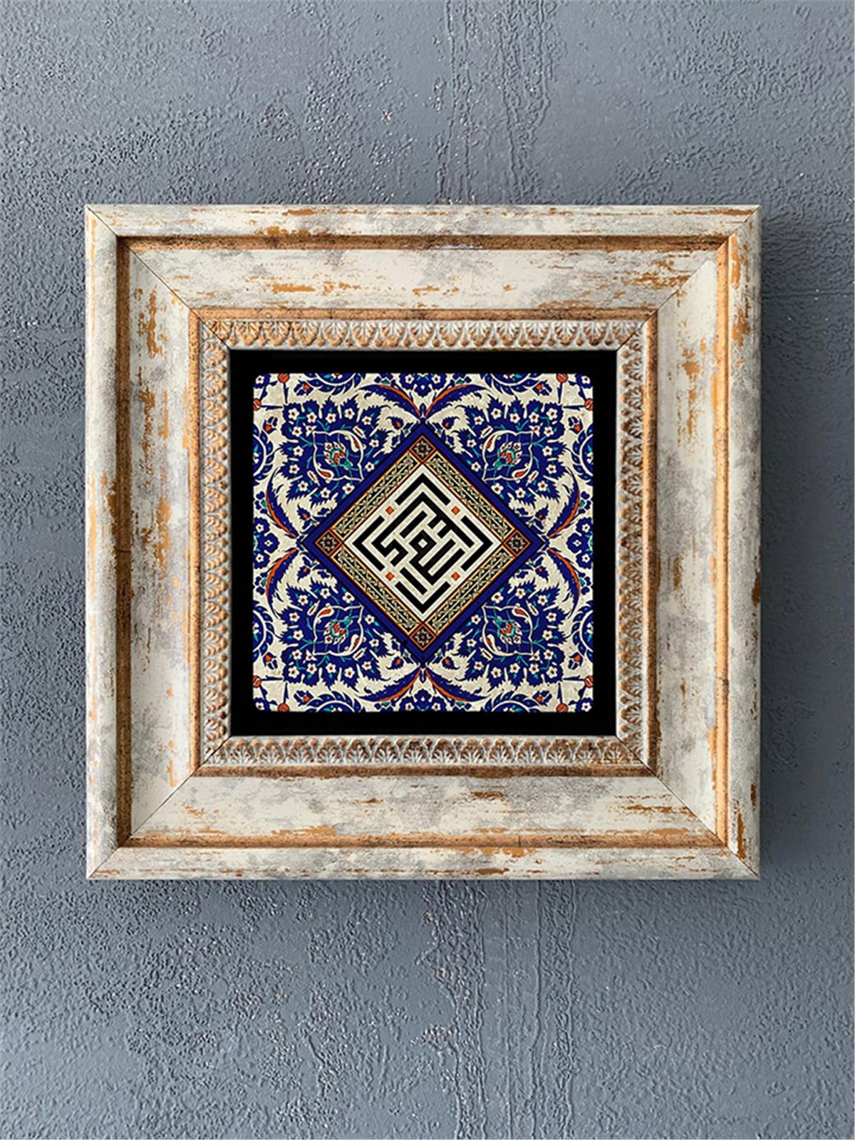 OSCAR STONE DECOR TEKLİ ÇERÇEVELİ DOĞALTAŞ DUVAR DEKORU / CDD1-40-445 (WALL DECOR)