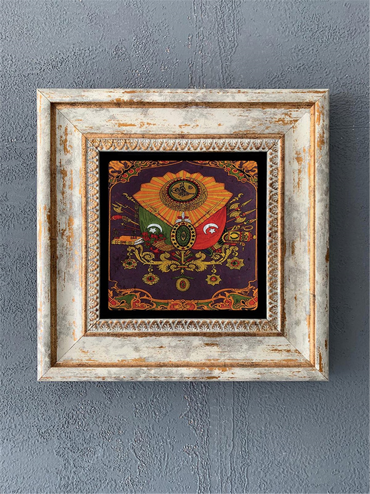 OSCAR STONE DECOR TEKLİ ÇERÇEVELİ DOĞALTAŞ DUVAR DEKORU / CDD1-40-142 (WALL DECOR)