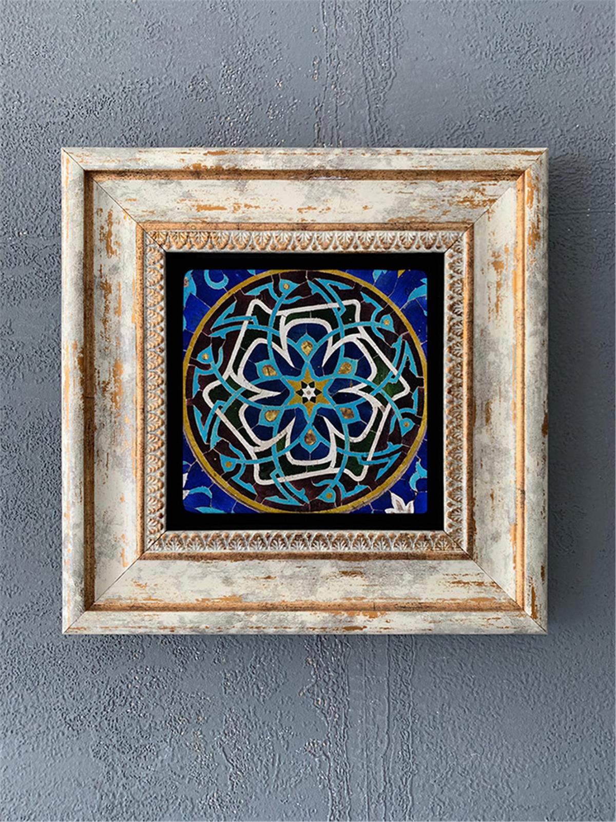 OSCAR STONE DECOR TEKLİ ÇERÇEVELİ DOĞALTAŞ DUVAR DEKORU / CDD1-40-289 (WALL DECOR)