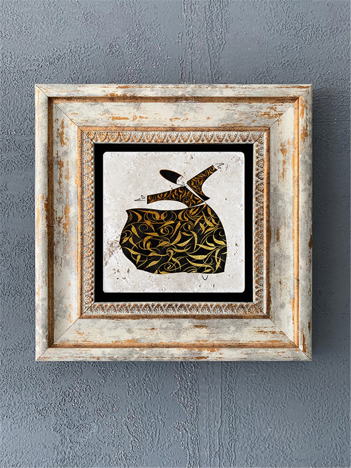 OSCAR STONE DECOR TEKLİ ÇERÇEVELİ DOĞALTAŞ DUVAR DEKORU / CDD1-40-098 (WALL DECOR)