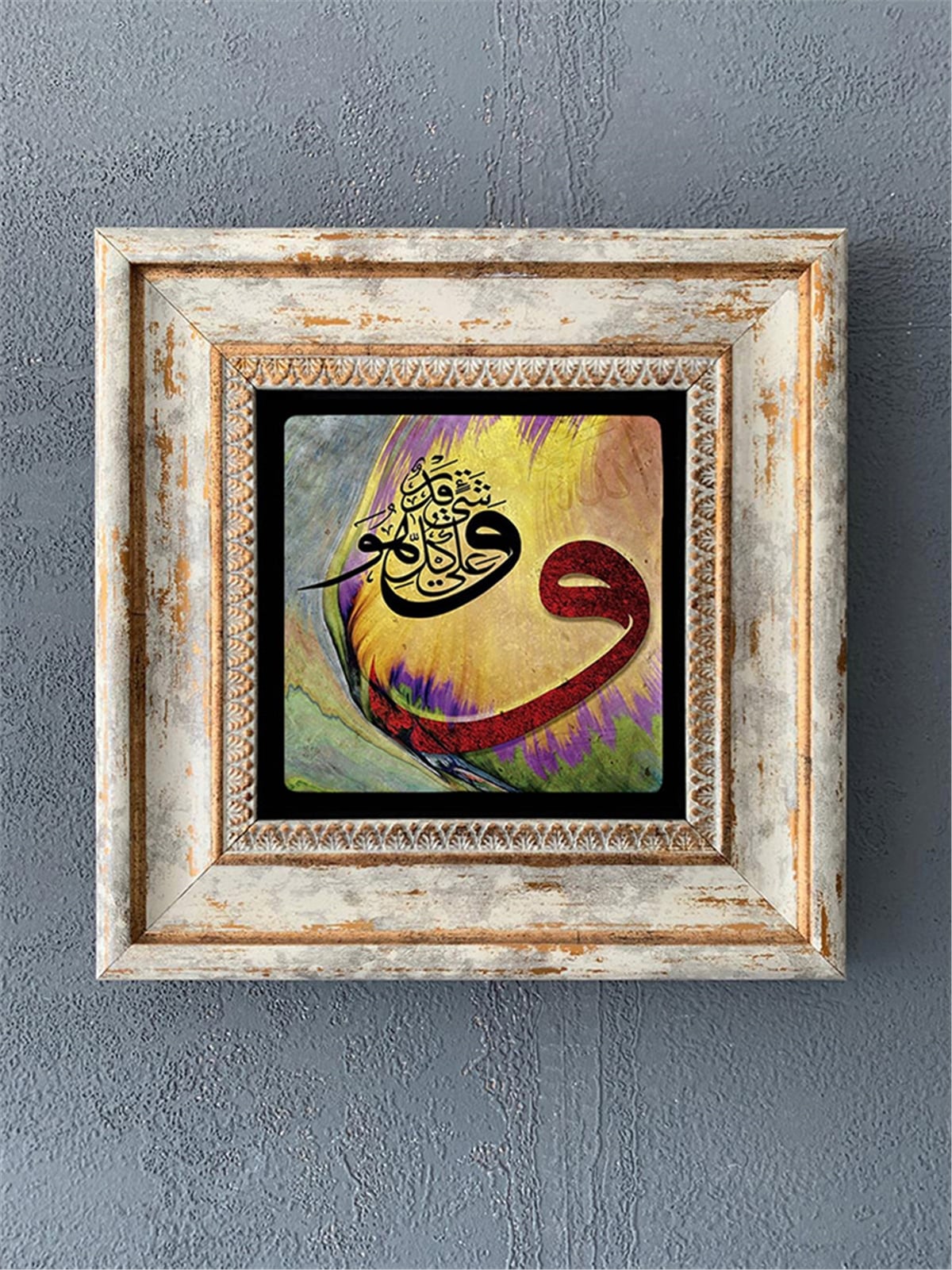 OSCAR STONE DECOR TEKLİ ÇERÇEVELİ DOĞALTAŞ DUVAR DEKORU / CDD1-40-340 (WALL DECOR)