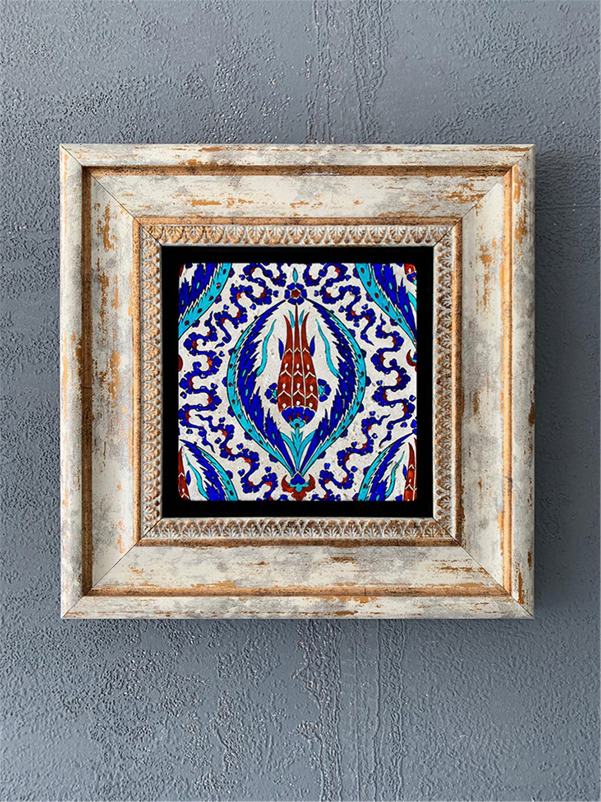 OSCAR STONE DECOR TEKLİ ÇERÇEVELİ DOĞALTAŞ DUVAR DEKORU / CDD1-40-189 (WALL DECOR)