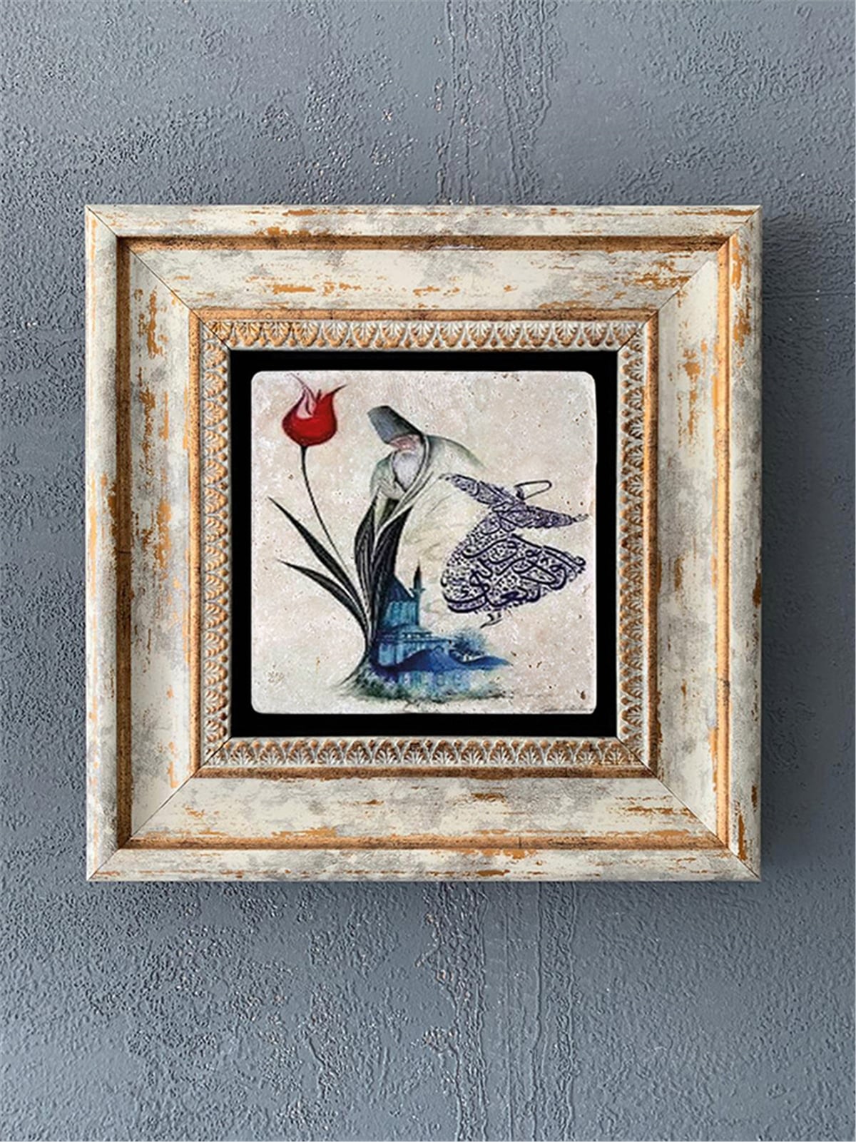 OSCAR STONE DECOR TEKLİ ÇERÇEVELİ DOĞALTAŞ DUVAR DEKORU / CDD1-40-100 (WALL DECOR)
