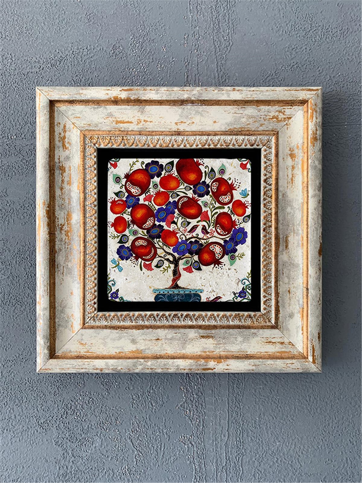 OSCAR STONE DECOR TEKLİ ÇERÇEVELİ DOĞALTAŞ DUVAR DEKORU / CDD1-40-471 (WALL DECOR)