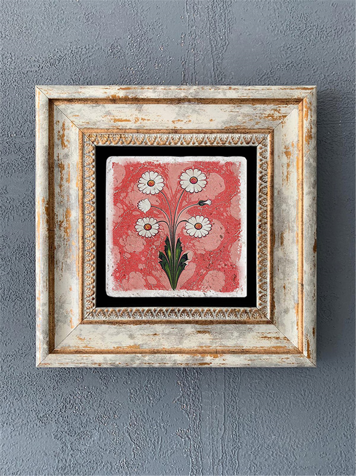 OSCAR STONE DECOR TEKLİ ÇERÇEVELİ DOĞALTAŞ DUVAR DEKORU / CDD1-40-497 (WALL DECOR)