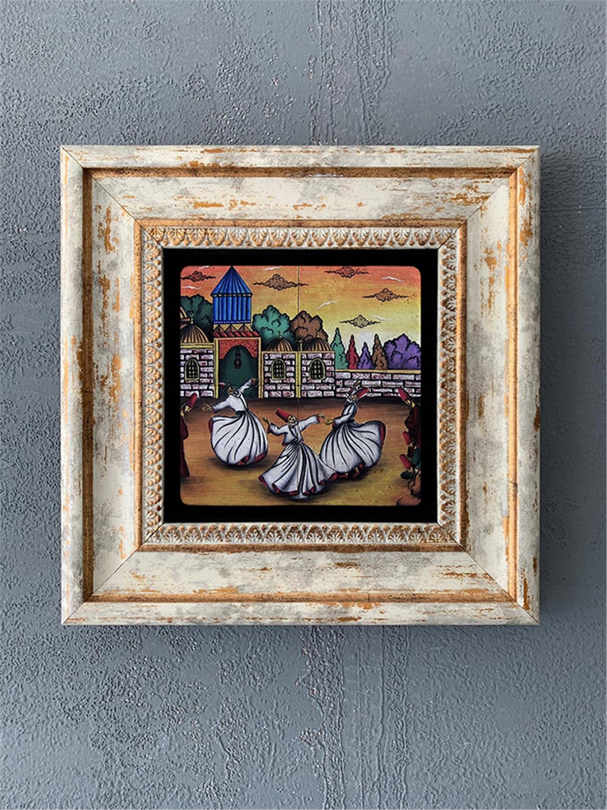 OSCAR STONE DECOR TEKLİ ÇERÇEVELİ DOĞALTAŞ DUVAR DEKORU / CDD1-40-057 (WALL DECOR)