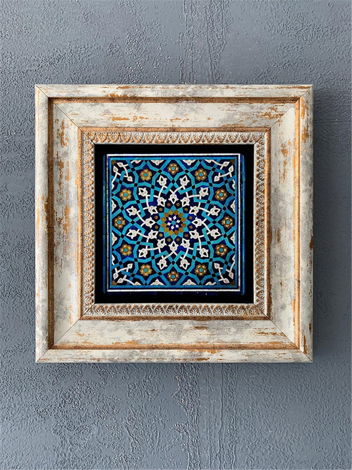 OSCAR STONE DECOR TEKLİ ÇERÇEVELİ DOĞALTAŞ DUVAR DEKORU / CDD1-40-310 (WALL DECOR)