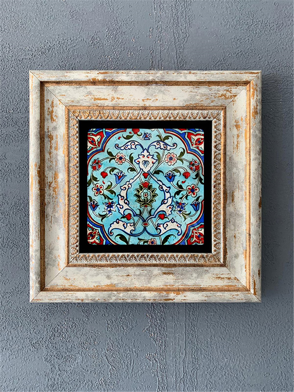 OSCAR STONE DECOR TEKLİ ÇERÇEVELİ DOĞALTAŞ DUVAR DEKORU / CDD1-40-257 (WALL DECOR)