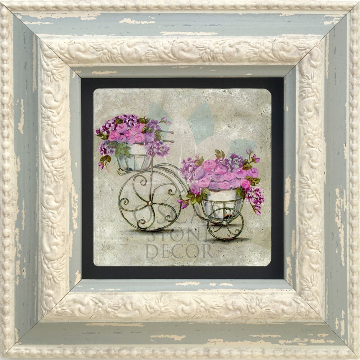 OSCAR STONE DECOR TEKLİ ÇERÇEVELİ DOĞALTAŞ DUVAR DEKORU / CDD-10-015 (WALL DECOR)