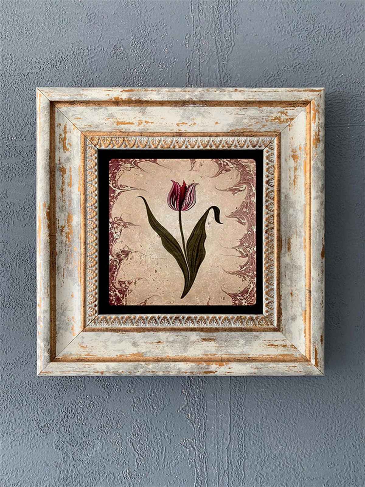 OSCAR STONE DECOR TEKLİ ÇERÇEVELİ DOĞALTAŞ DUVAR DEKORU / CDD1-40-500 (WALL DECOR)