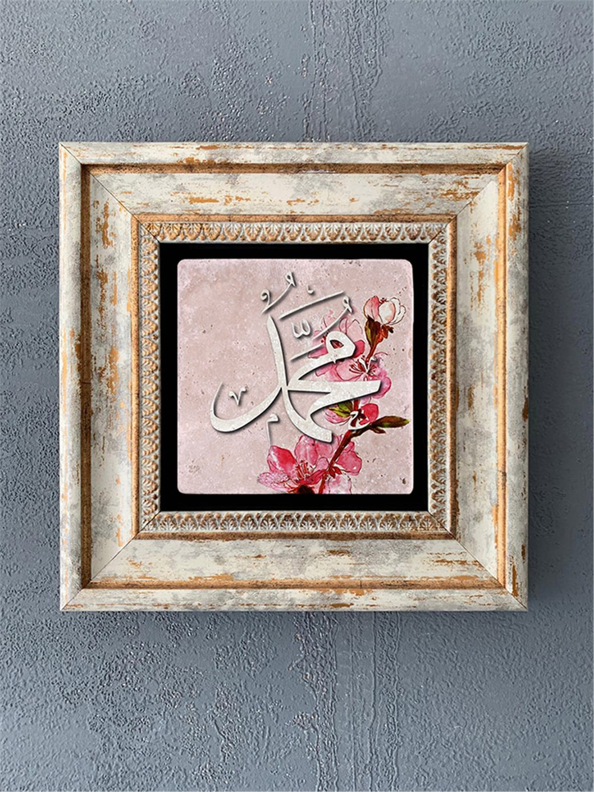 OSCAR STONE DECOR TEKLİ ÇERÇEVELİ DOĞALTAŞ DUVAR DEKORU / CDD1-40-412 (WALL DECOR)