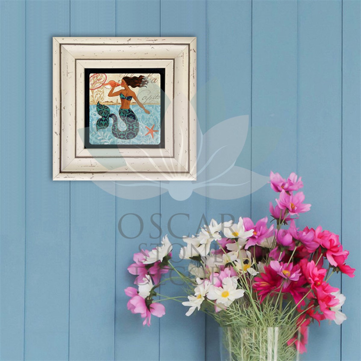 OSCAR STONE DECOR TEKLİ ÇERÇEVELİ DOĞALTAŞ DUVAR DEKORU / CDD-30-103 (WALL DECOR)