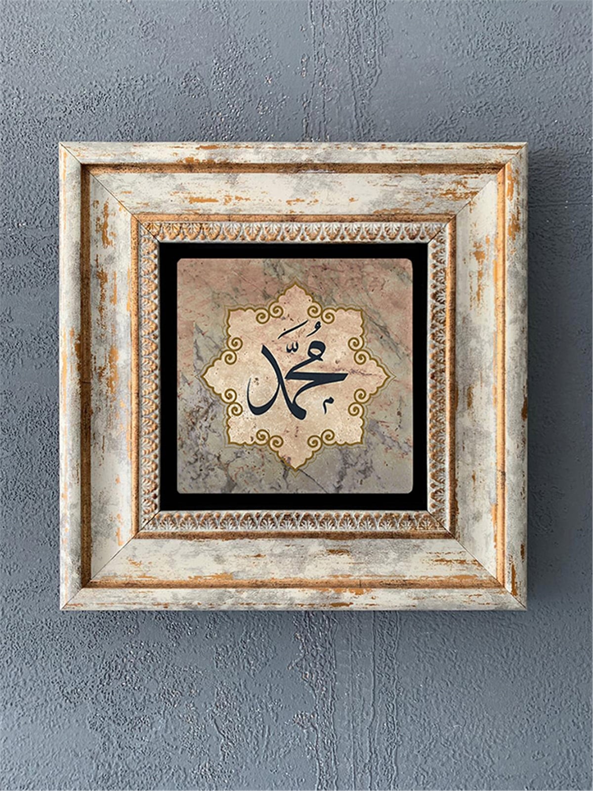 OSCAR STONE DECOR TEKLİ ÇERÇEVELİ DOĞALTAŞ DUVAR DEKORU / CDD1-40-438 (WALL DECOR)