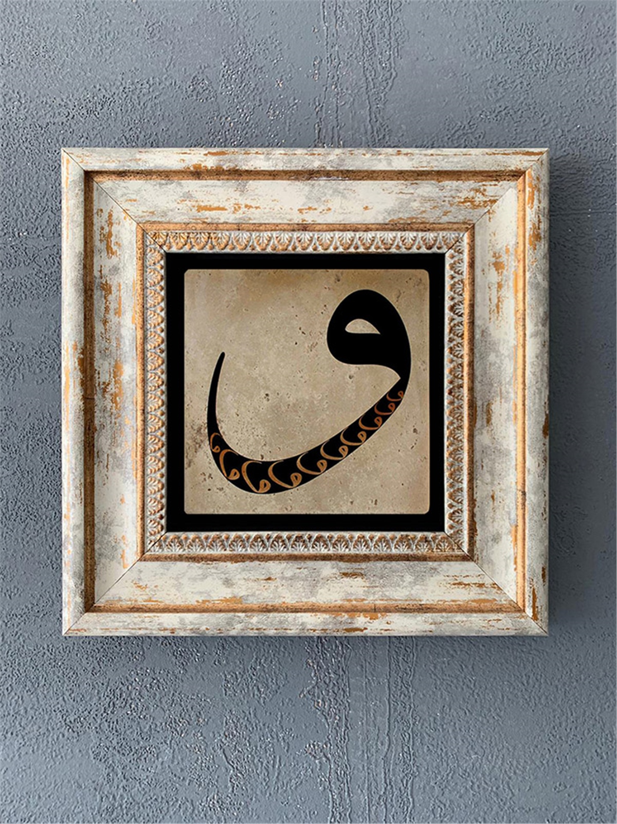 OSCAR STONE DECOR TEKLİ ÇERÇEVELİ DOĞALTAŞ DUVAR DEKORU / CDD1-40-394 (WALL DECOR)