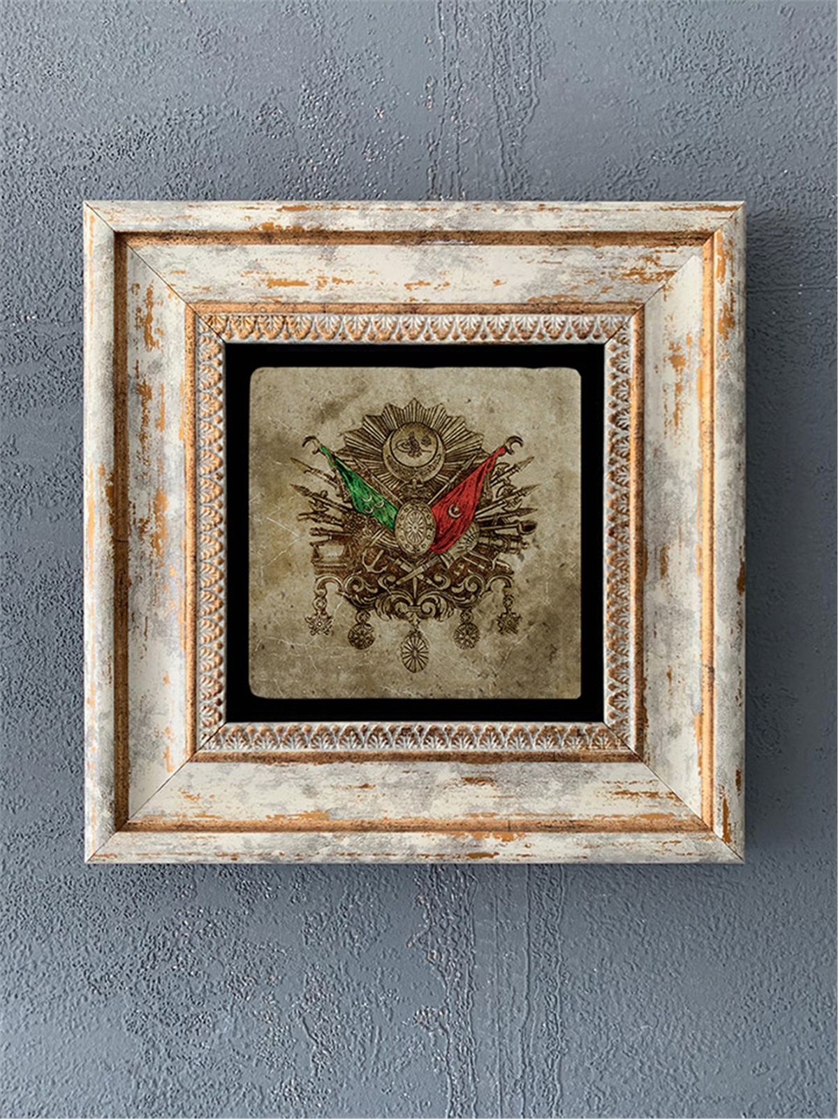OSCAR STONE DECOR TEKLİ ÇERÇEVELİ DOĞALTAŞ DUVAR DEKORU / CDD1-40-143 (WALL DECOR)