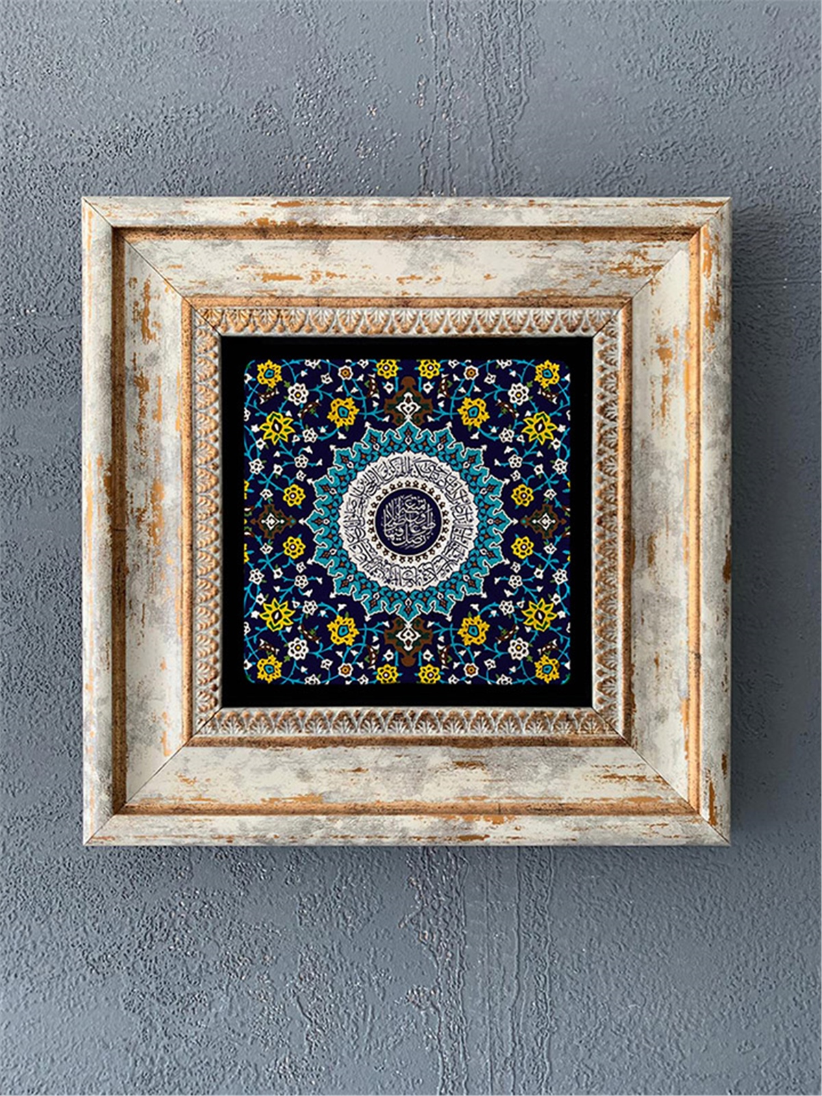 OSCAR STONE DECOR TEKLİ ÇERÇEVELİ DOĞALTAŞ DUVAR DEKORU / CDD1-40-295 (WALL DECOR)