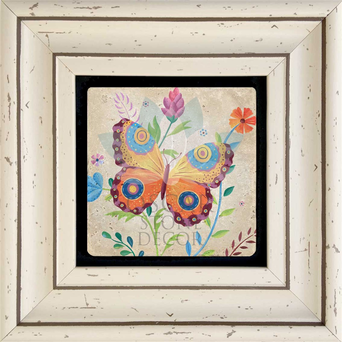 OSCAR STONE DECOR TEKLİ ÇERÇEVELİ DOĞALTAŞ DUVAR DEKORU / CDD-30-011 (WALL DECOR)