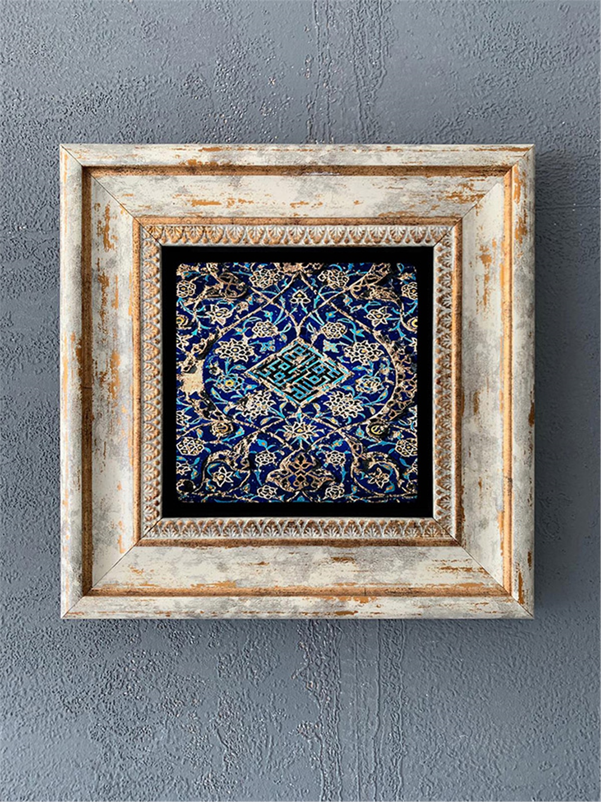 OSCAR STONE DECOR TEKLİ ÇERÇEVELİ DOĞALTAŞ DUVAR DEKORU / CDD1-40-456 (WALL DECOR)