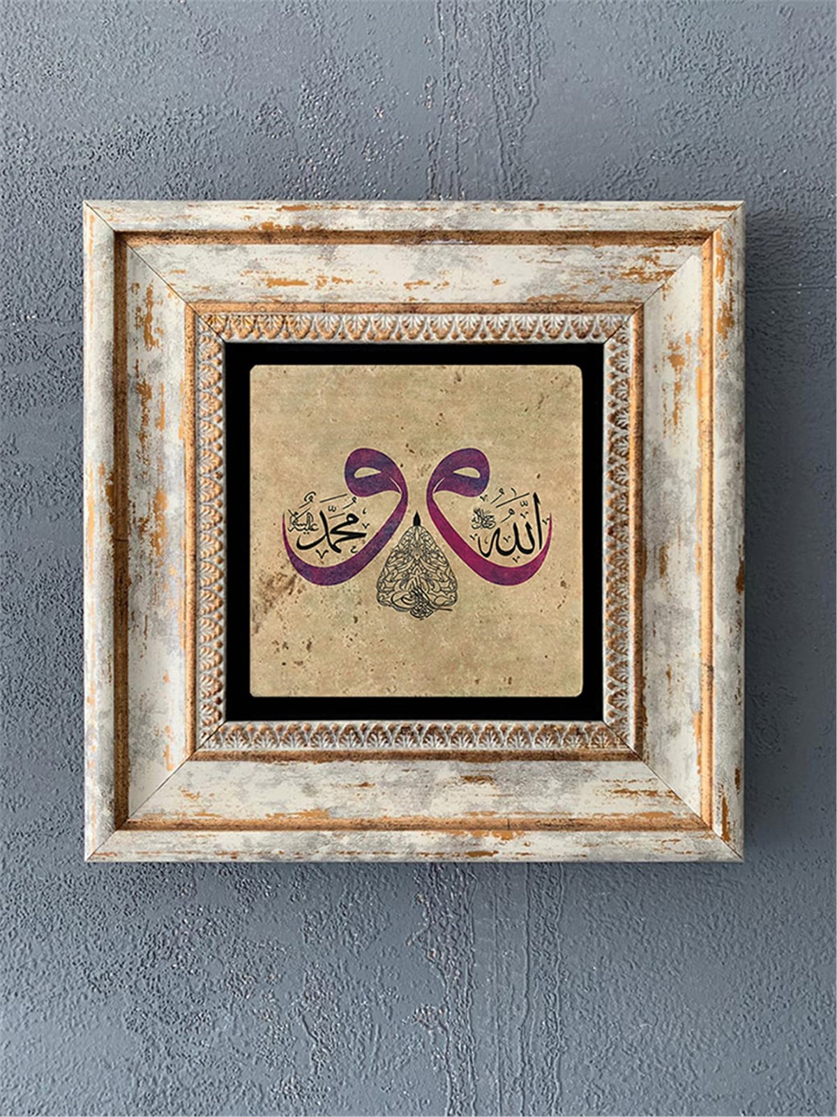 OSCAR STONE DECOR TEKLİ ÇERÇEVELİ DOĞALTAŞ DUVAR DEKORU / CDD1-40-402 (WALL DECOR)
