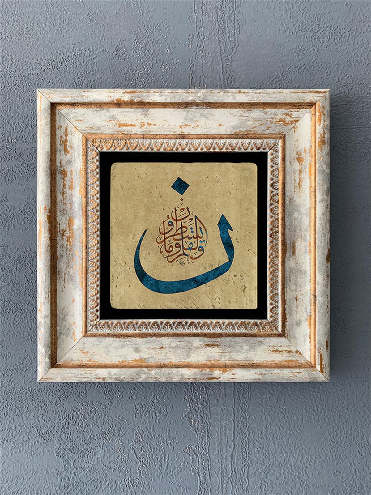 OSCAR STONE DECOR TEKLİ ÇERÇEVELİ DOĞALTAŞ DUVAR DEKORU / CDD1-40-423 (WALL DECOR)