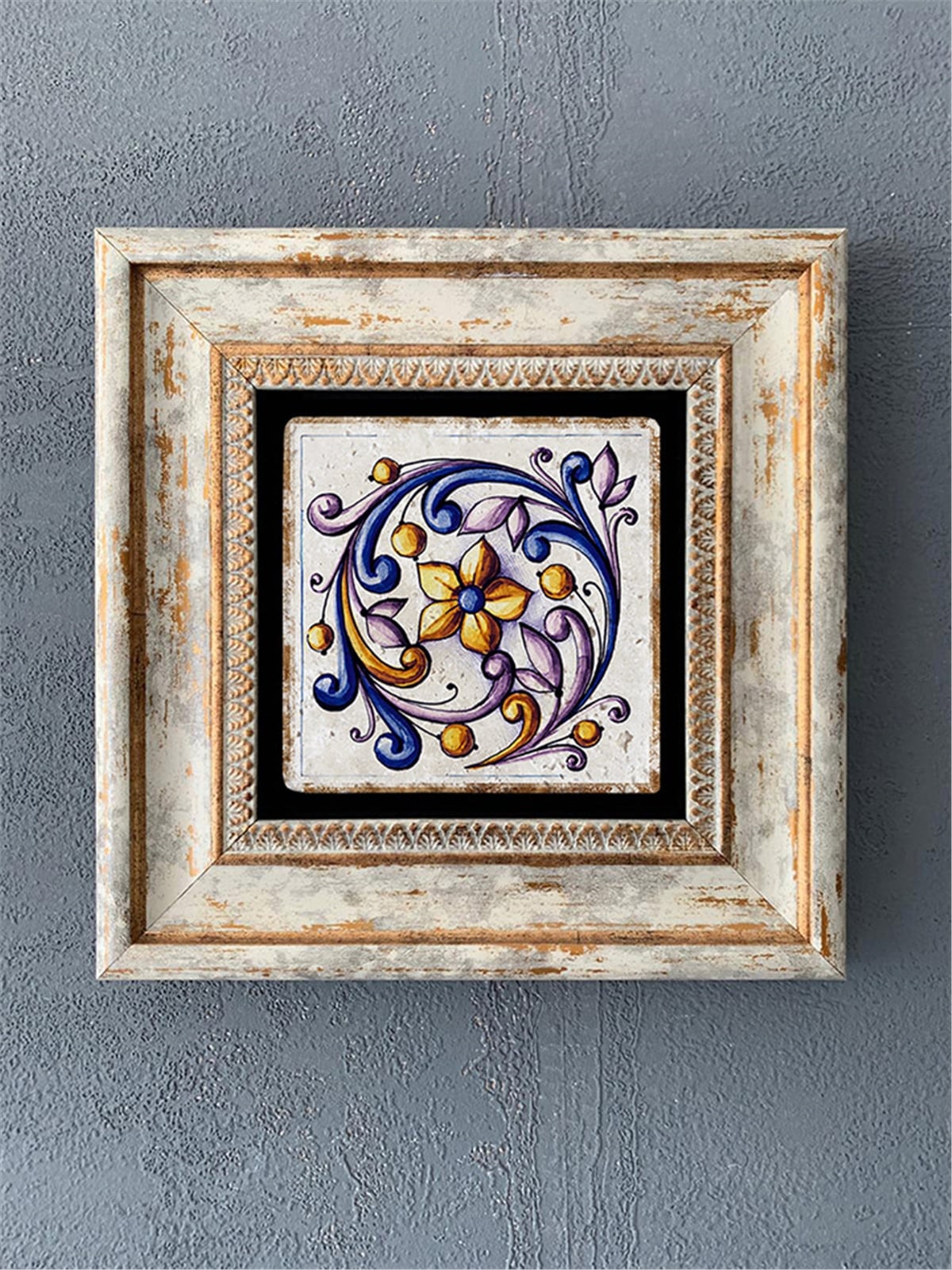 OSCAR STONE DECOR TEKLİ ÇERÇEVELİ DOĞALTAŞ DUVAR DEKORU / CDD1-40-225 (WALL DECOR)