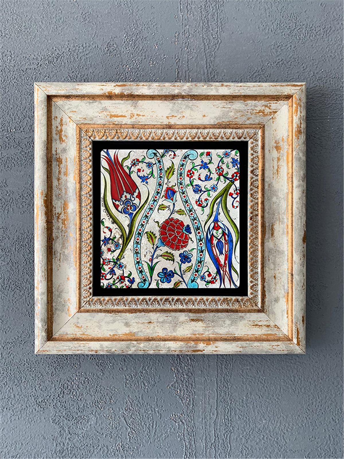 OSCAR STONE DECOR TEKLİ ÇERÇEVELİ DOĞALTAŞ DUVAR DEKORU / CDD1-40-272 (WALL DECOR)