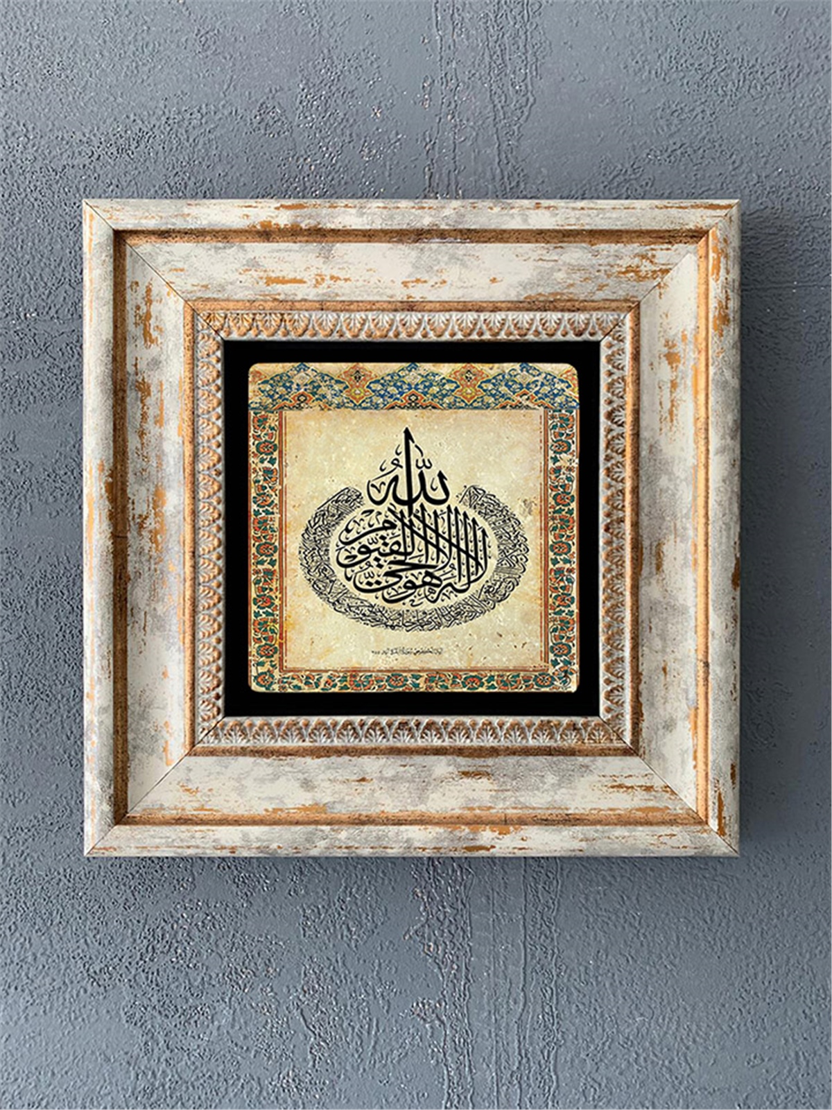 OSCAR STONE DECOR TEKLİ ÇERÇEVELİ DOĞALTAŞ DUVAR DEKORU / CDD1-40-428 (WALL DECOR)
