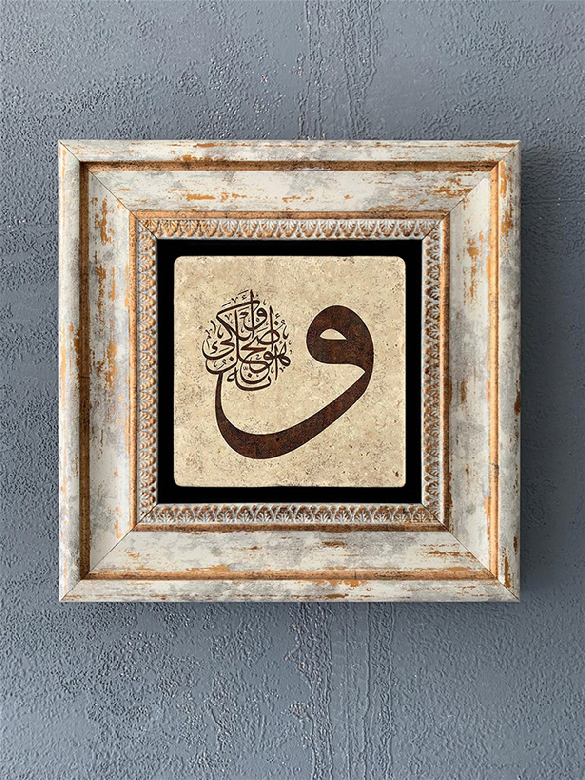 OSCAR STONE DECOR TEKLİ ÇERÇEVELİ DOĞALTAŞ DUVAR DEKORU / CDD1-40-329 (WALL DECOR)