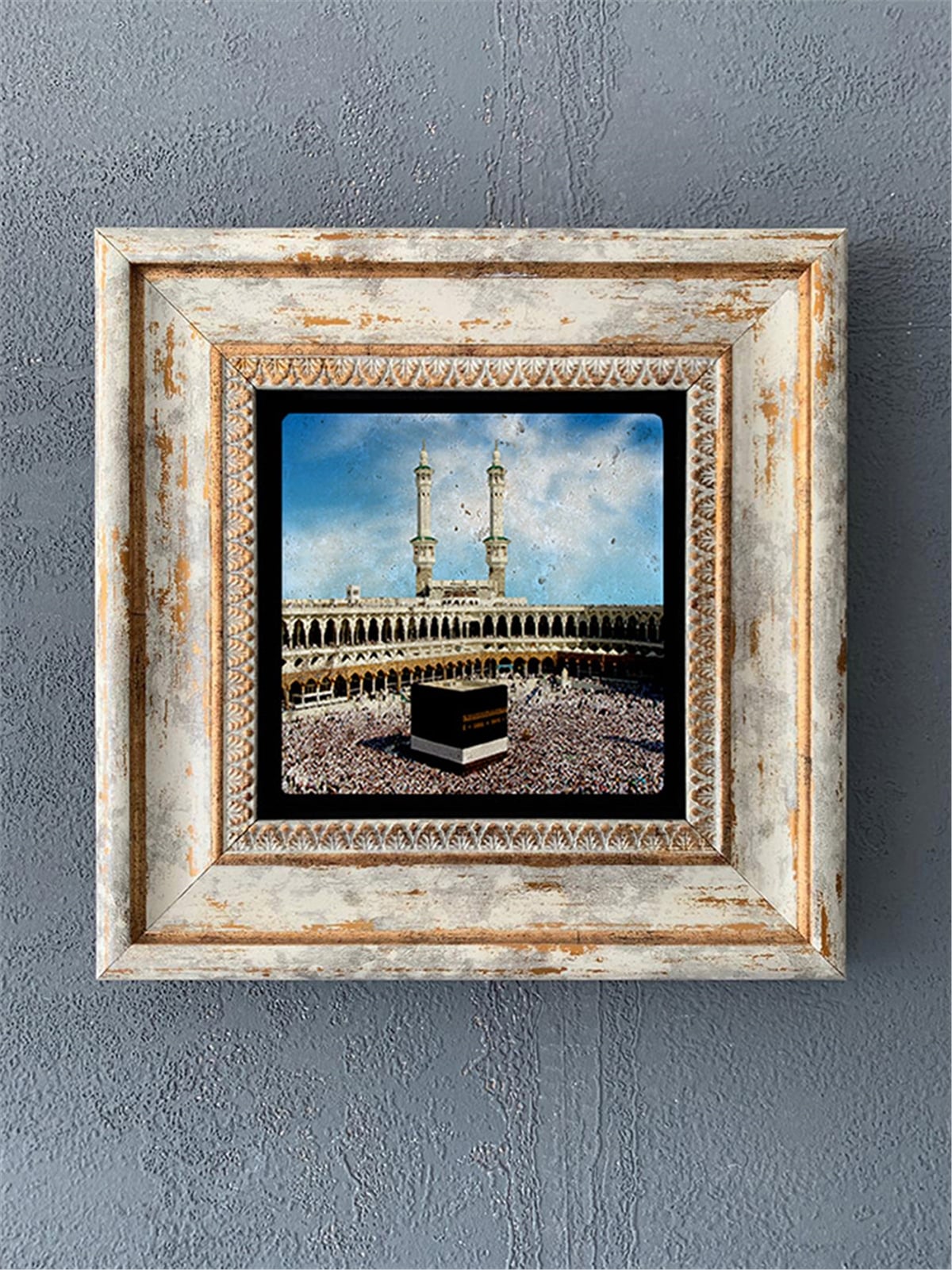 OSCAR STONE DECOR TEKLİ ÇERÇEVELİ DOĞALTAŞ DUVAR DEKORU / CDD1-40-522 (WALL DECOR)