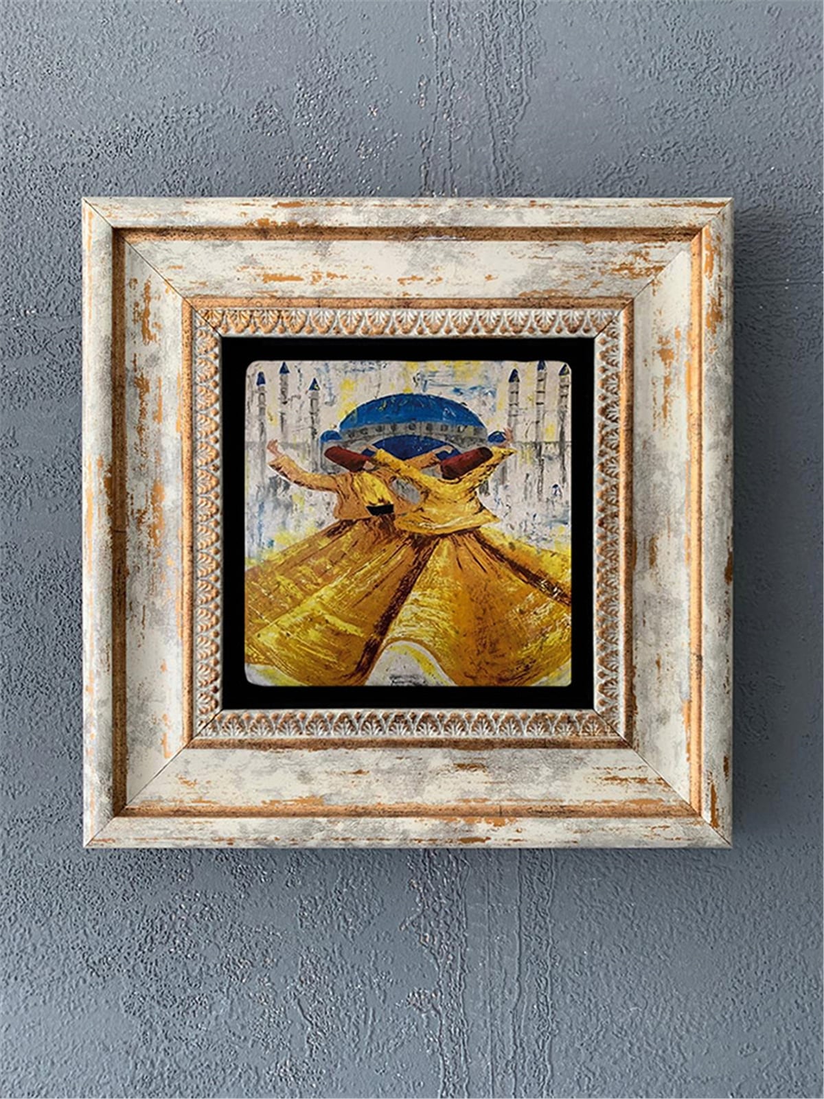 OSCAR STONE DECOR TEKLİ ÇERÇEVELİ DOĞALTAŞ DUVAR DEKORU / CDD1-40-095 (WALL DECOR)